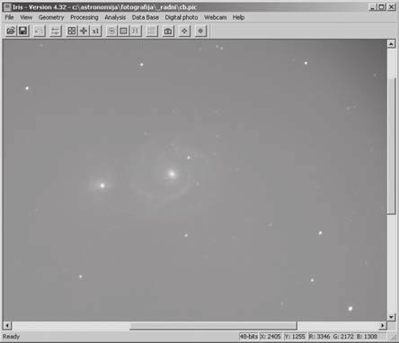 DEEPSKY E АСТРОФОТОГРАФИЈА О Т О Р А Ф А СА SLR ДИГИТАЛНИМ И И ФОТОАПАРАТОМ О А А Т О де или области, а ако не иде, постоји спорија али флексибилнија алтернативна команда coregister2.