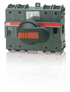 Διακόπτες φορτίου AC E200-ΟΤ Οι διακόπτες φορτίου Ε200 και OT χρησιμοποιούνται σαν γενικοί διακόπτες στην AC πλευρά ενός ολοκληρωμένου Φ/Β συστήματος.