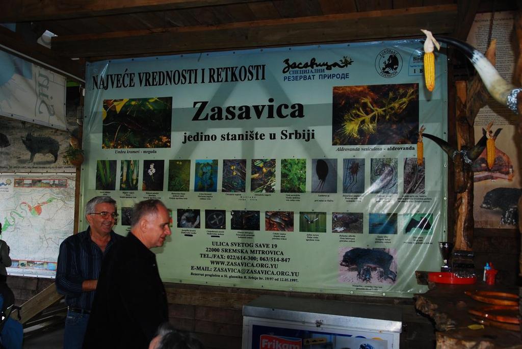 Слика 27. Доступне информације за туристе о највећим вредностима Засавице На Засавици је 2005.