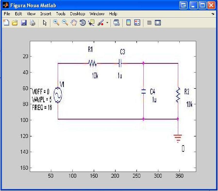 6. Se introduce in fisierul creat imaginea schemei salvate in urma editari acesteia cu ajutorul OrCad-ului.