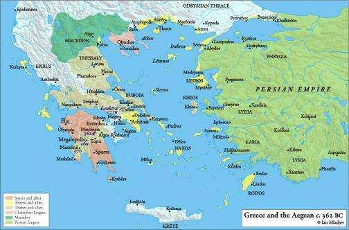 Entre 371 y 362 a.c.