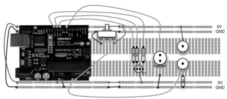 Εικόνα 3.4 Lie detector -Σχηματικό διάγραμμα Εικόνα 3.