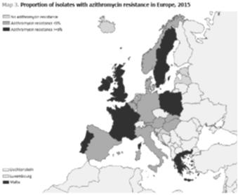 Αζιθρομυκίνη 2g Κεφιξίμη 400mg + Αζιθρομυκίνη 2g Σπεκτινομυκίνη 2g im + Αζιθρομυκίνη 2g Στελέχη με επιβεβαιωμένη ευαισθησία Σιπροφλοξασίνη 500mg ή Οφλοξασίνη 400mg ή Αζιθρομυκίνη 2g Εγκυμοσύνη