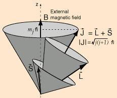 Presupunem ca un ion are momentul cinetic orbital total L, momentul