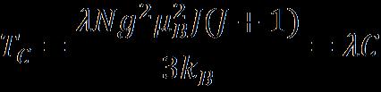 Brillouin M s ( 0) 1 T > T c T = T c T < T c P 2 J + 1 J + 12J