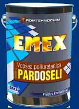 Produsul se caracterizeaza prin aderenta deosebita la suport, rezistenta mare la intemperii, medii chimice puternic agresive, variatii mari de temperatura, trafic intens sau auto, impact, frecare,