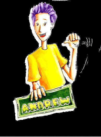 Hi! I m Andrew and I m a new student in the school. I m in D class.