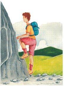5 Listen and sing. I like climbing a mountain I like playing football I m a sporty fellow And that s who I am! I like playing tennis, I like horse riding I m a sporty fellow And that s who I am!