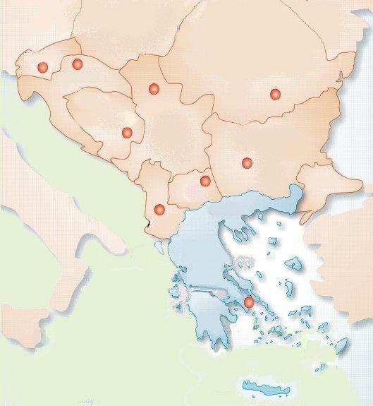 Unit 3: This is where I live 1 2 3 4 5 6 9 8 7 10 1 SLOVENIA 6 BULGARIA 2 CROATIA 7 TURKEY 3 BOSNIA AND 8 FYROM HERZEGOVINA 9 ALBANIA 4 SERBIA 10 GREECE