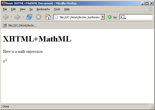 MathML +