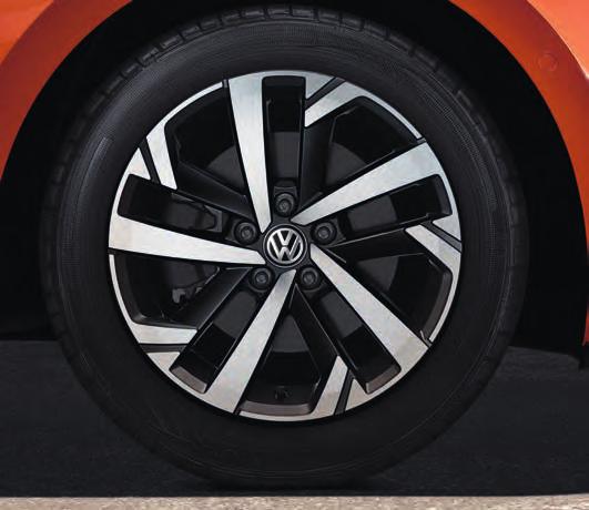 Π 13 Ζάντες αλουμινίου 17" «Bonneville», Volkswagen R Π 1) Διατίθεται και ως πλήρης χειμερινός τροχός.