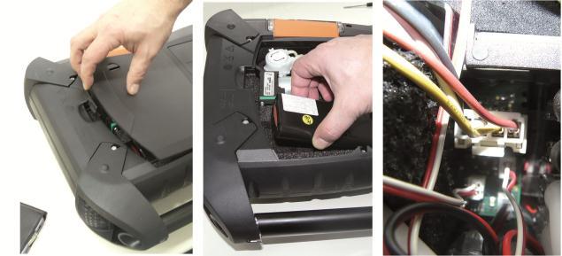 7 Întreţinerea produsului 7 Întreţinerea produsului 7.1. Schimbarea acumulatorului Unitatea de control Pachetul de acumulatori poate fi schimbat numai la departamentul de service Testo.