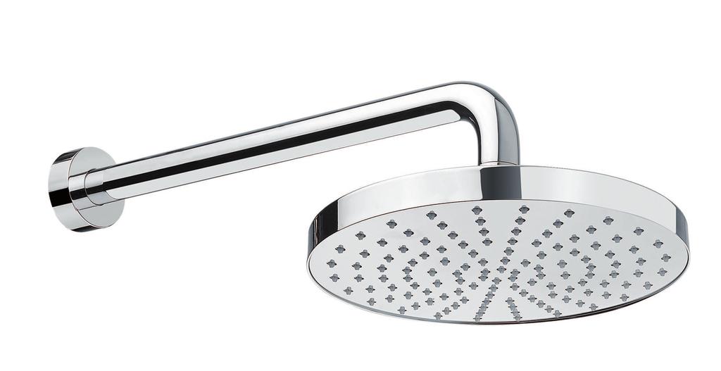 44 CR 5192 Miscelatore doccia incasso con deviatore, bocca a muro, presa d acqua e duplex Built-in shower mixer with diverter, wall