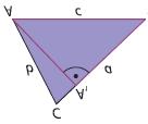 УВОДНИ ДЕО Анализа домаћег задатка Анализа домаћег задатка. Поновити: Како гласи Питагорина теорема? Шта је оштроугли троугао? Шта је тупоугли троугао?