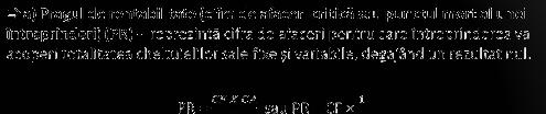 valoarea unui produs i un cost.