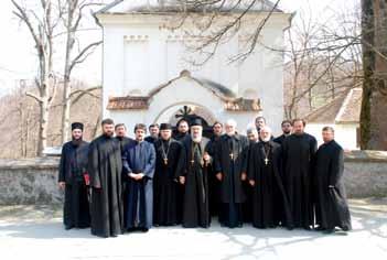 Светој Литургији је претходила исповест свештенства овог намесништва, коју је извршио високопреподобни архимандрит Евтимије, настојатељ манастира Јошанице.