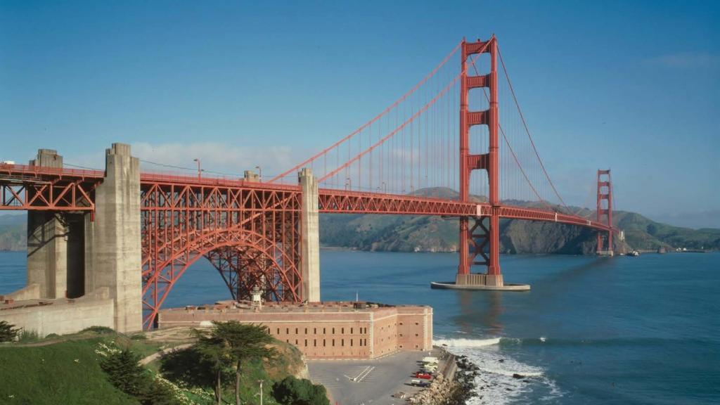 Fotografía. Golden Gate Bridge (San Francisco, 1937).