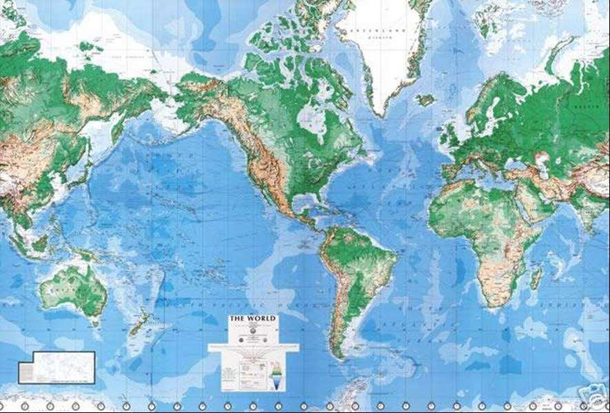 Karta svijeta u