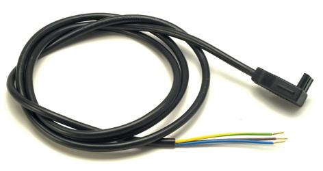 L=380 mm Καλώδι με φις ίσι, L=1500 mm Καλώδι με φις γωνιακό (πάνω), L=1500 mm Καλώδι με φις γωνιακό (κάτω), L=380 mm Καλώδι με φις