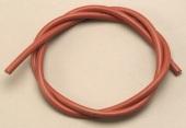 σιλικόνης κόκκιν, Ø 4 mm Κυλύρα 100 m ELC15006 Καλώδι Υ.Τ.
