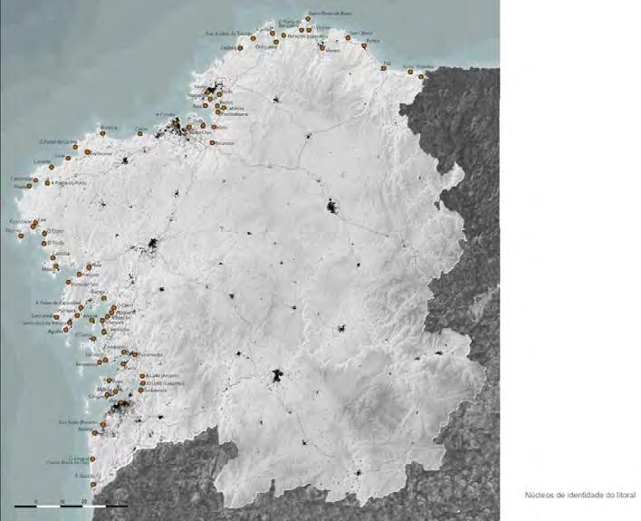 PLAN XERAL DE ORDENACIÓN MUNICIPAL DE ARES (A CORUÑA) 14 Os Núcleos de Identidade do litoral son elementos clave desde os que se propón unha ambiciosa estratexia de revalorización dos espazos