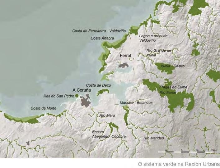 PLAN XERAL DE ORDENACIÓN MUNICIPAL DE ARES (A CORUÑA) 18 ARES As Áreas Estratéxicas de Conservación que se propoñen neste documento como enclaves de especial valor ecolóxico deben constituír a