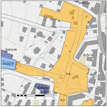 PLAN XERAL DE ORDENACIÓN MUNICIPAL DE ARES (A CORUÑA) 94 O P-7 atópase ao sur do P-6.