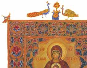 Пре Литургије Владика Јован је извршио освећење новог живописа у храму.