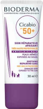ΚΑΙΝΟΤΟΜΙΑ BIODERMA ΤΡΑΥΜΑΤΙΣΜΕΝΟ ΔΕΡΜΑ + ΕΚΘΕΣΗ ΣΕ ΑΚΤΙΝΕΣ UV = ΚΙΝΔΥΝΟΣ ΥΠΕΡΜΕΛΑΓΧΡΩΣΗΣ 38% ΤΩΝ ΒΛΑΒΩΝ ΤΟΥ ΔΈΡΜΑΤΟΣ ΟΦΈΊΛΟΝΤΑΊ ΣΤΊΣ ΑΚΤΊΝΈΣ UV NEA ΔΡΑΣΗ 2 σε 1 Cicabio SPF 50+ ΑΝΑΠΛΑΘΕΙ ΠΡΟΣΤΑΤΕΥΕΙ