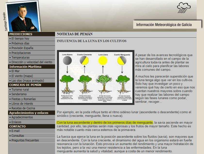 Fig.. Páxina de Pemán en Internet - E noutra páxina