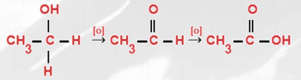 Reaktivnost in nastanek karboksilnih kislin Priprava karboksilnih kislin s pomočjo oksidacije Primarni in