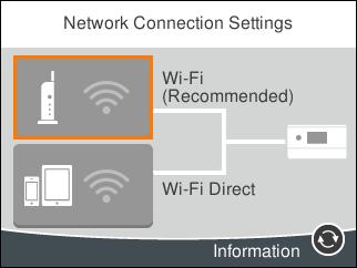 Ο εκτυπωτής αναζητεί SSID, δεν έχει καθοριστεί διεύθυνση IP ή αντιμετωπίζει πρόβλημα με ένα ασύρματο (Wi-Fi) δίκτυο. Ο εκτυπωτής είναι συνδεδεμένος σε ασύρματο (Wi-Fi) δίκτυο.