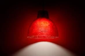 45 cm #3815B wine red industrial lamp 26 x 22