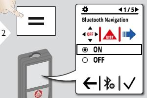 Ρυθμίσεις Ρυθμίσεις Bluetooth Αν ενεργοποιηθεί στη λειτουργία μέτρησης, επιτρέπει τη χρήση των πλήκτρων με τα βέλη για τη μετακίνηση του κέρσορα στον υπολογιστή σας.