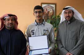 وأضاف أن جامعة الكويت ممثلة ب?