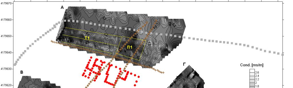 Εικόνα 6.3: Χάρτης πρώτης παραγώγου ηλεκτρικής αντίστασης, «low».
