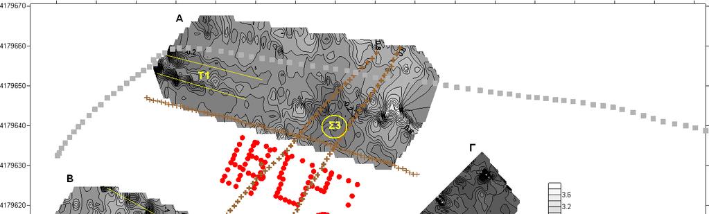 Εικόνα 6.4: Χάρτης πρώτης παραγώγου ηλεκτρικής αντίστασης, «normal».