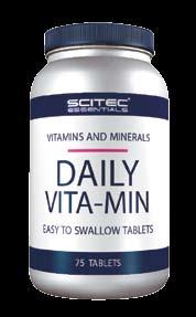 Sastav jedne tablete: vitamin A (kao Retinil-palmitat i betakaroten) 10 000 IU, vitamin C** 250 mg, vitamin D 400 IU, vitamin E 100 IU, vitamin B1** (kao tiamin hidrohlorid) 50 mg, vitamin B2**