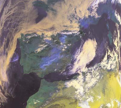Teledetección Espacial Introdución O obxectivo da teledetección espacial é a observación remota da superficie terrestre.