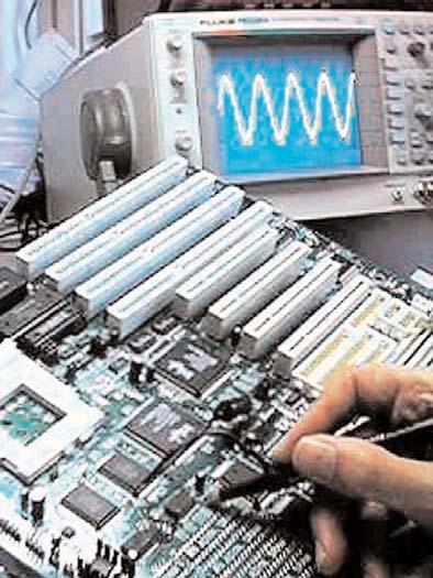 Taller de Electrónica Aplicacións Reparación e mantemento de equipos: - Centrífugas - Pipetas - Baños de ultrasóns - Recirculadores de auga - Lámpadas de fibra óptica - Lupas