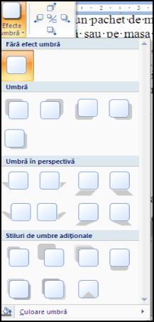 Modificare formei casetei text Casetele text pot avea diverse forme, pe care le putem stabili cu clic pe bordura lor meniul Format fila Stiluri casetă text lista ascunsă Modificare formă alegere