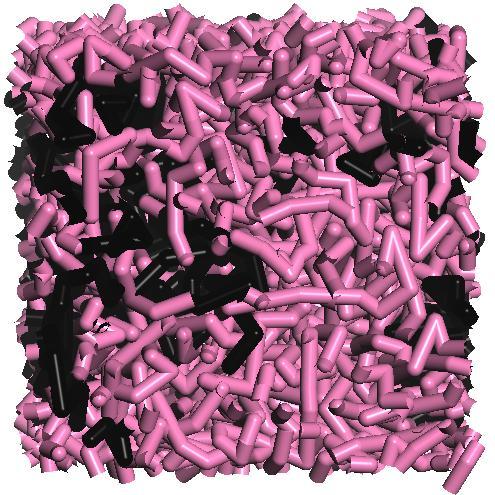 c) d) Figura 1.Configuratiile la echilibru pentru materialul b) chitosan-grafena, a) chitosan-oxid de grafena, d) colagen-grafena si c) colagen-oxid de grafena.