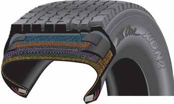 Rubber Protector Ply Working Plies (belt) Infini Coil Stabilizing Ply Casing