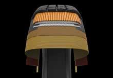 strength michelin XCD2 michelin XCD Five more wires in bead package 20% stronger