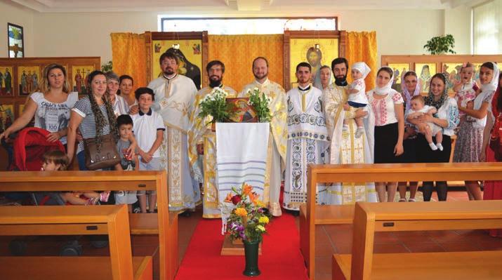 DIN VIA#A PAROHIILOR SFÂNTUL PROROC ZAHARIA, SĂRBĂTORIT LA MONFALCONE Î n zilele de 4 și 5 septembrie, comunitatea ortodoxă din Monfalcone a îmbrăcat veșmânt de sărbătoare.
