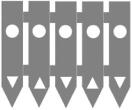 Which of these words also have a vertical line of symmetry when written in the same way?