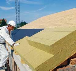 Ceilingrock INTRADOS PLANŞEE (TAVANE) GARAJE Plăci semi-rigide de vată bazaltică, hidrofobizate în masă, cu împâslitură din fibră de sticlă, culoare albă, pe o faţă.