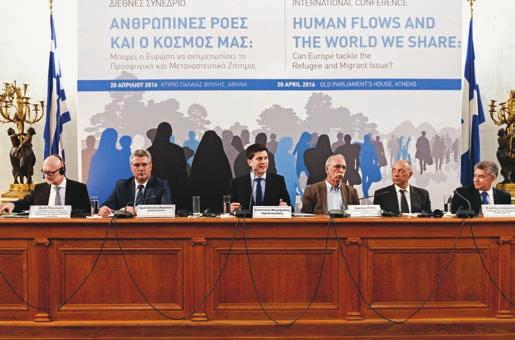 Η ελληνική διαχείριση και εμπειρία Συντονιστής: Απόστολος Μαγγηριάδης, δημοσιογράφος nnδημήτρης Βίτσας, Αναπληρωτής Υπουργός Εθνικής Άμυνας, Επικεφαλής του Συντονιστικού Κέντρου Διαχείρισης
