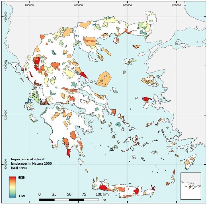 Λευκά όρη & παράκτια ζώνη ΤΚΣ ΖΕΠ ΤΚΣ/ΖΕΠ Σημαντικές περιοχές πολιτιστικών τοπίων Λαογραφία & Εθνογραφία Αρχαιολογικοί χώροι Παραδοσιακή