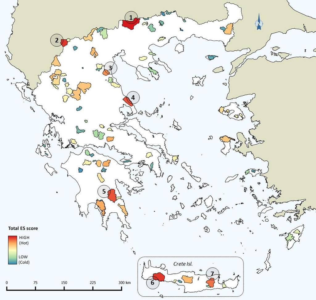 Θερμά σημεία οικοσυστημικών υπηρεσιών